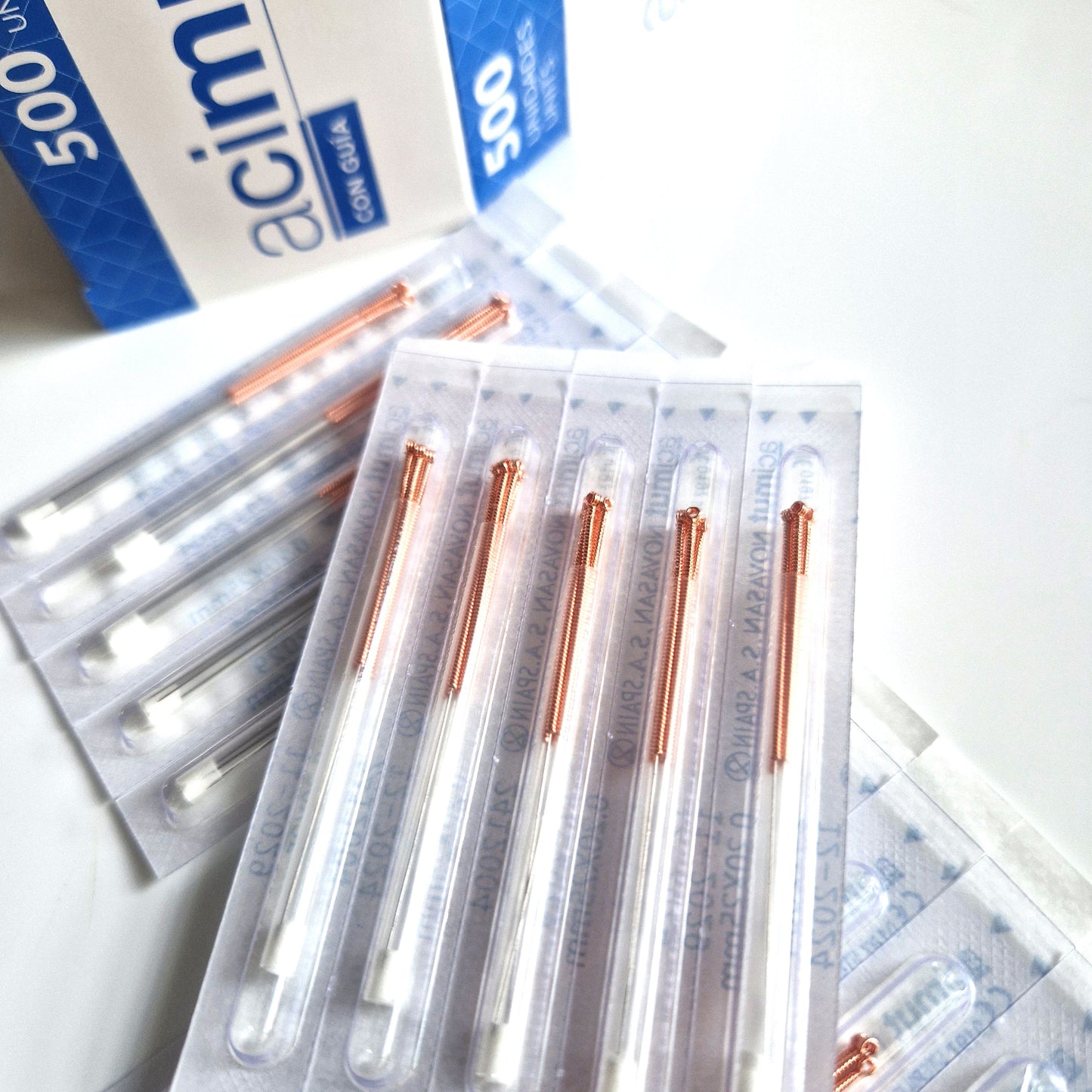 Agulhas de Acupuntura Acimut 500 unidades