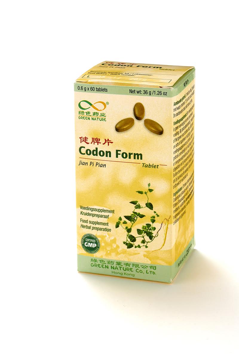 Jian Pi Pian – Codon Form | 60 Comprimidos