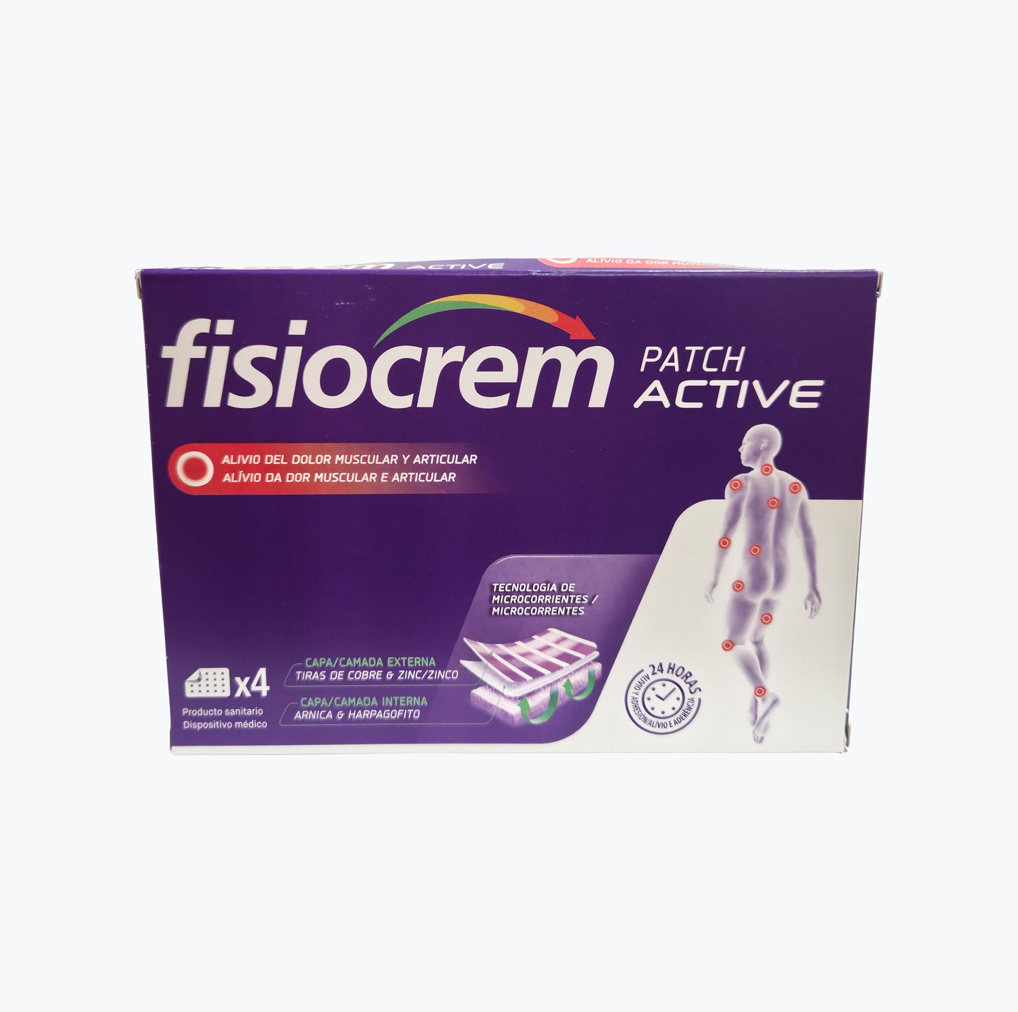 Fisiocrem Patch Active 4 unidades