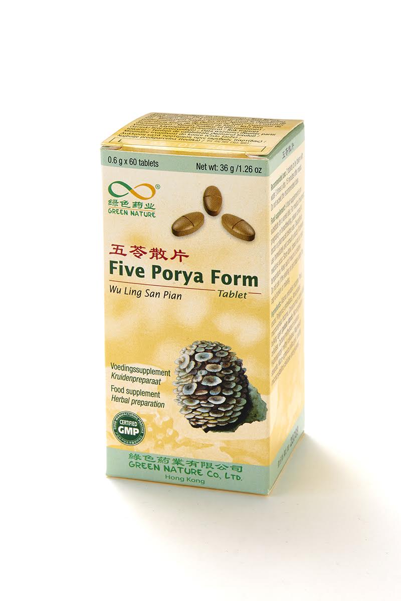 Wu Ling San Pian – Five Poria Form | 60 Comprimidos