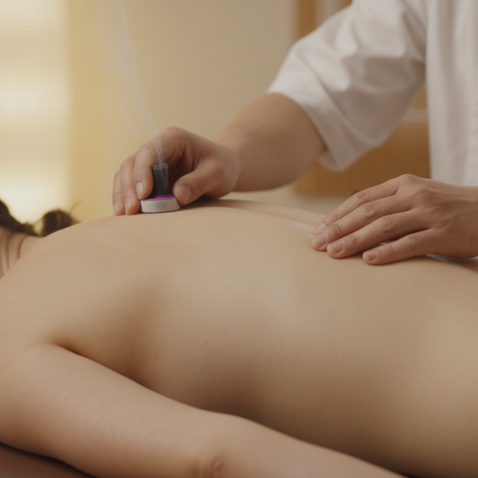 Mini Moxa Oca sem fumo Autocolante