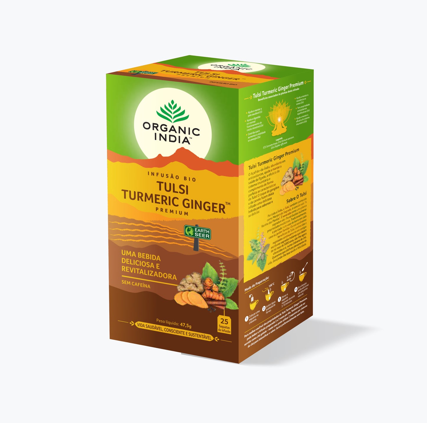 Bio Tulsi Turmeric Ginger