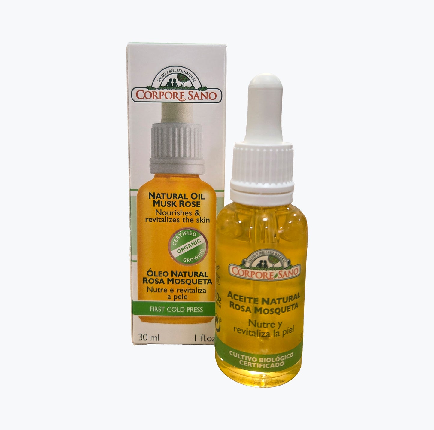 Óleo Natural Facial Rosa Mosqueta 30ml