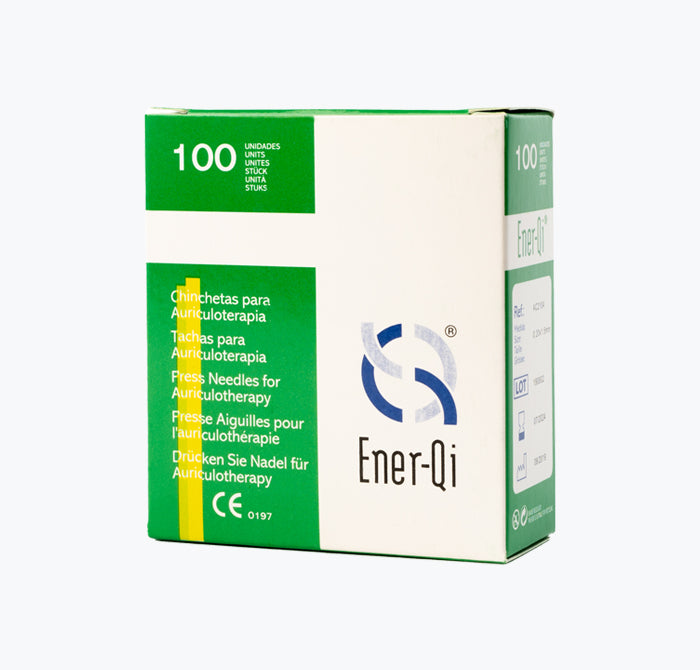 Micro Agulha Auricular Ener Qi 0,20x1,5 mm 100 unidades