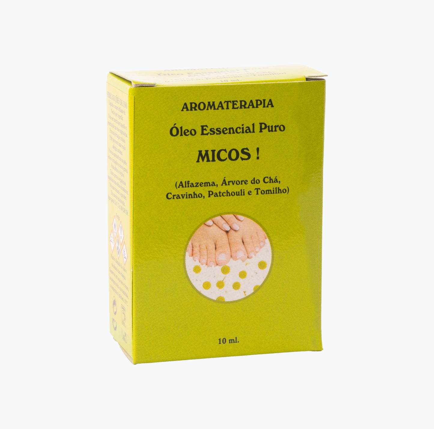 Óleo Essencial Micos 10 ml, Mistura de três óleos essenciais