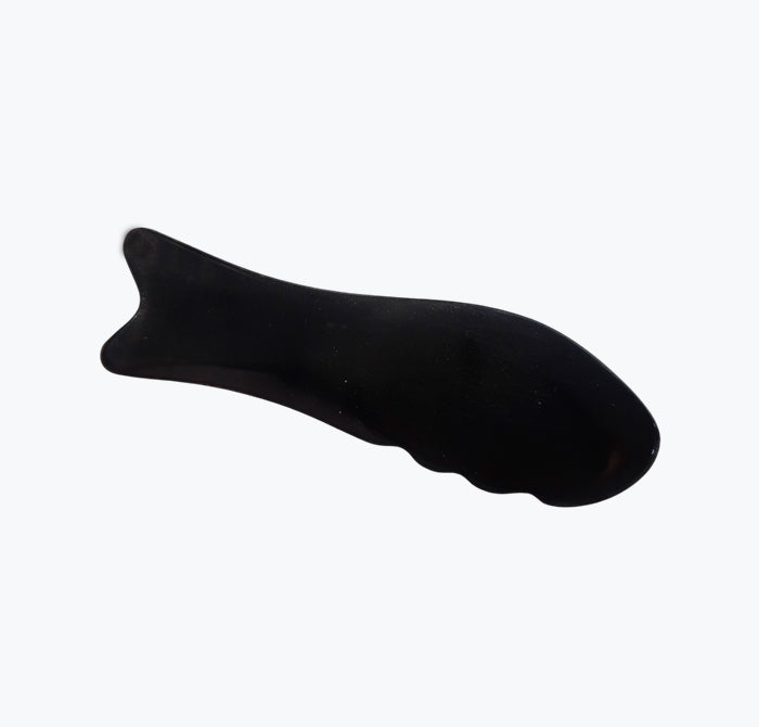 Gua Sha Peixe em Osso, medida 13 cm