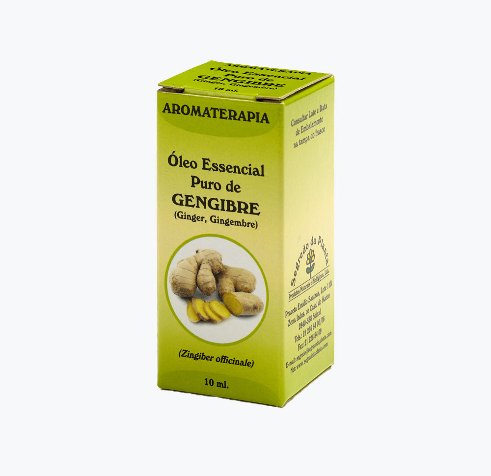 Óleo Essencial de Gengibre, 10 ml
