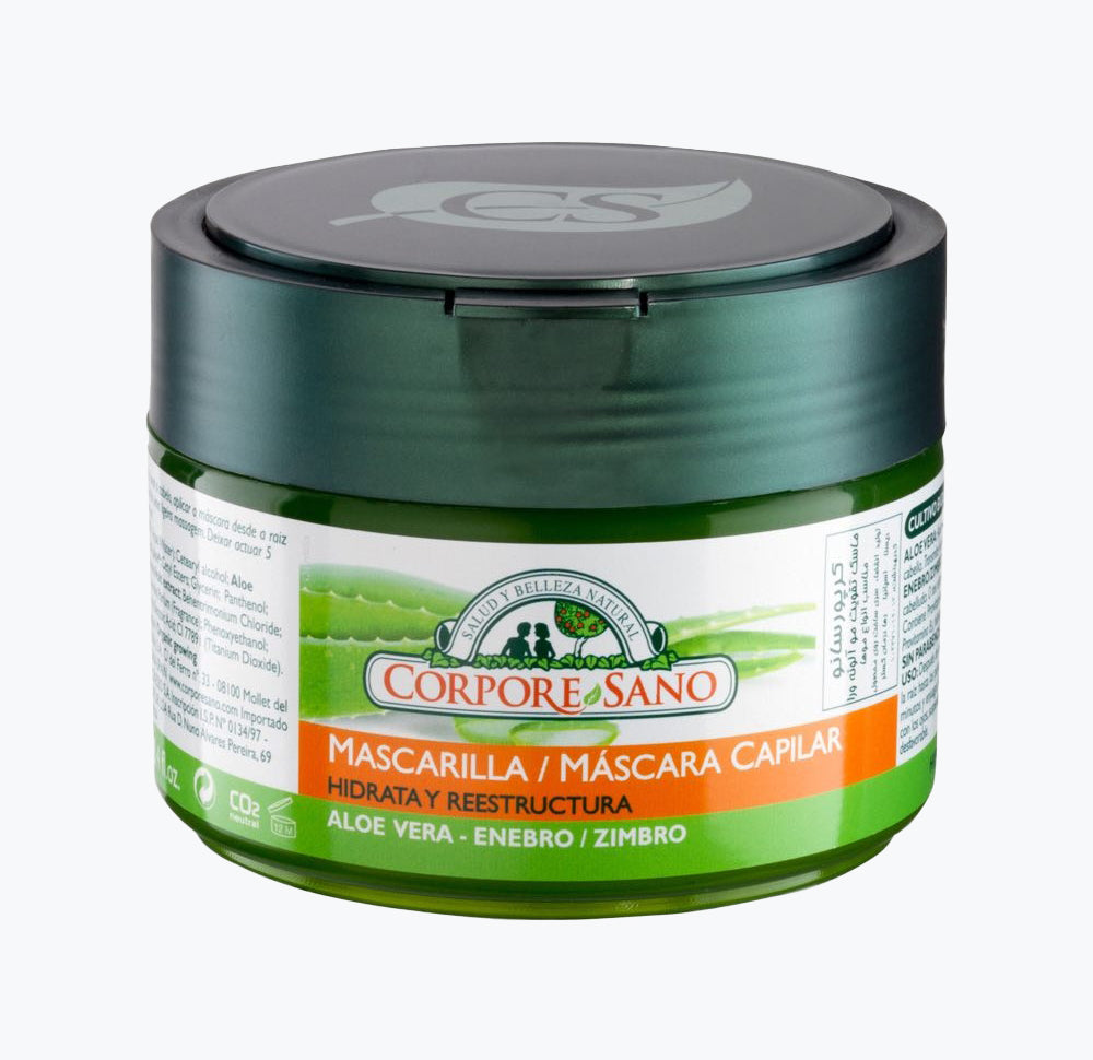 Máscara Capilar Corpore Sano com Aloe Vera e Zimbro