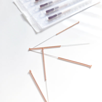 Agulhas de Acupuntura Acimut c/ guia 100 unidades