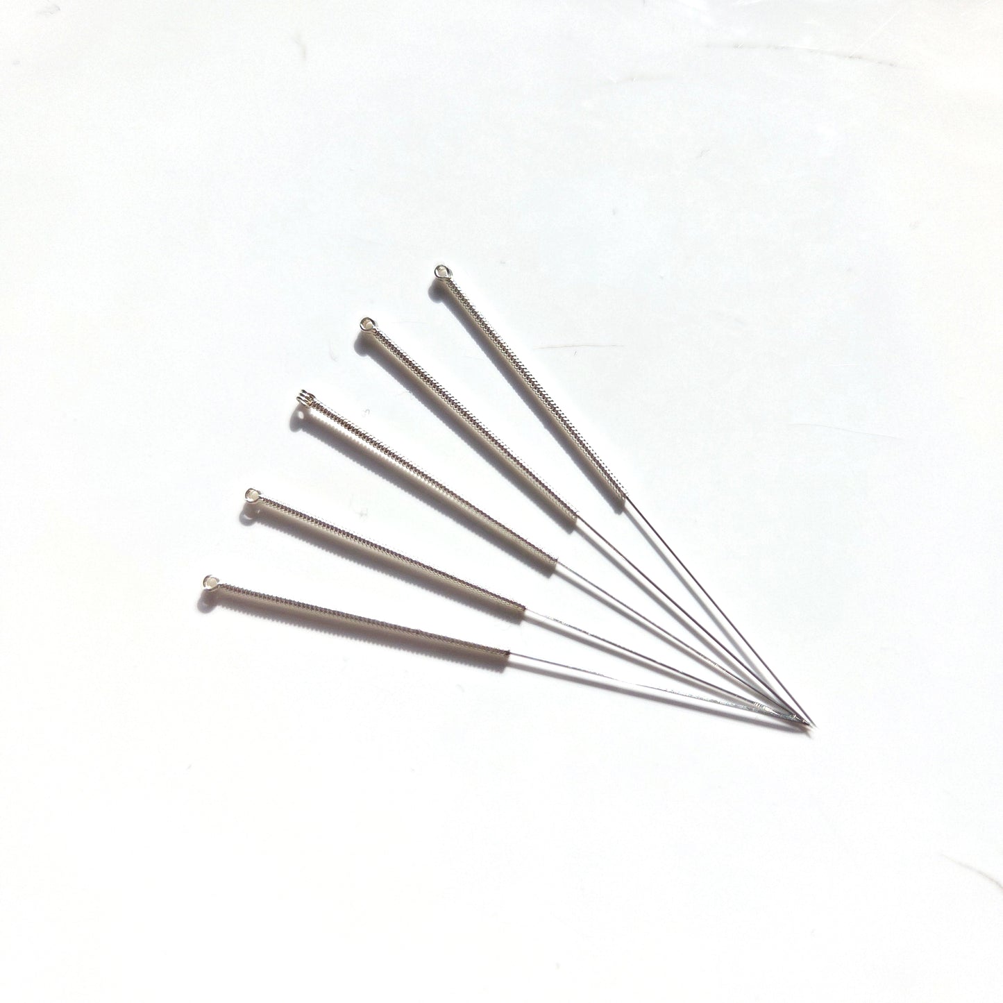 Agulhas de Acupuntura Huan Qiu s/ guia 100 unidades