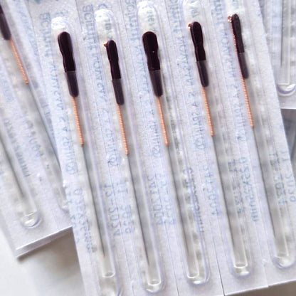 Agulhas de Acupuntura Acimut c/ guia 100 unidades