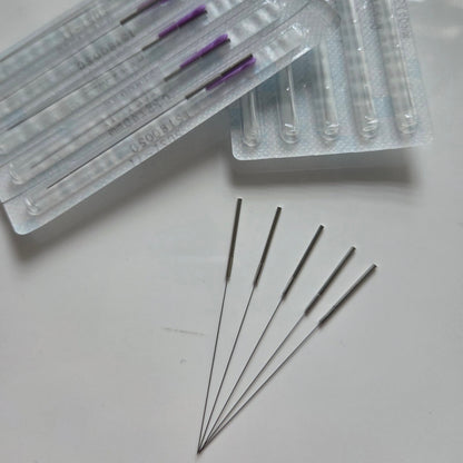 Agulhas de Acupuntura Tewa c/guia cabo japonês 100 unidades