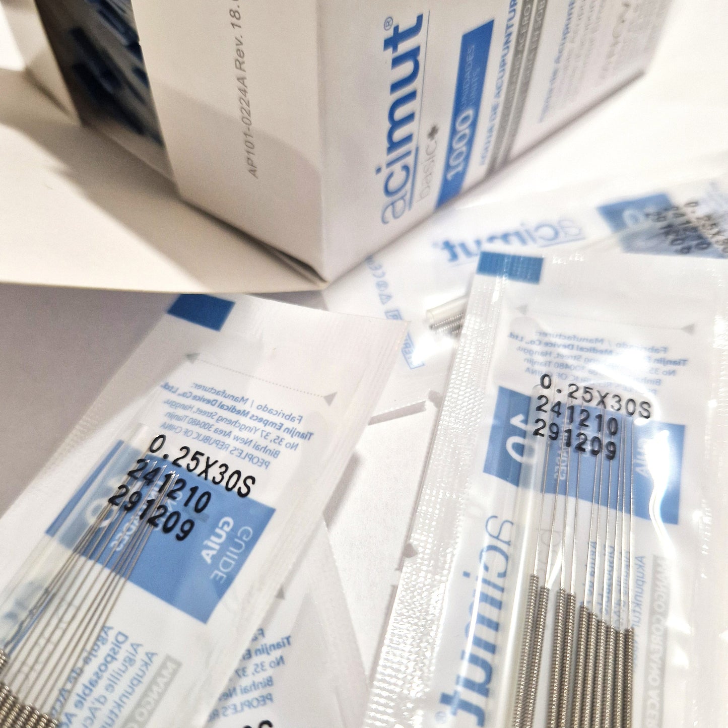 Agulhas de Acupuntura Acimut BP 1000 unidades