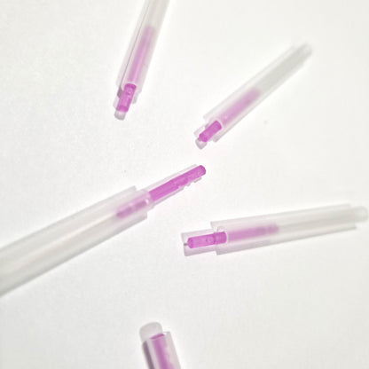 Agulhas de Acupuntura Tewa c/guia cabo plástico 100 unidades