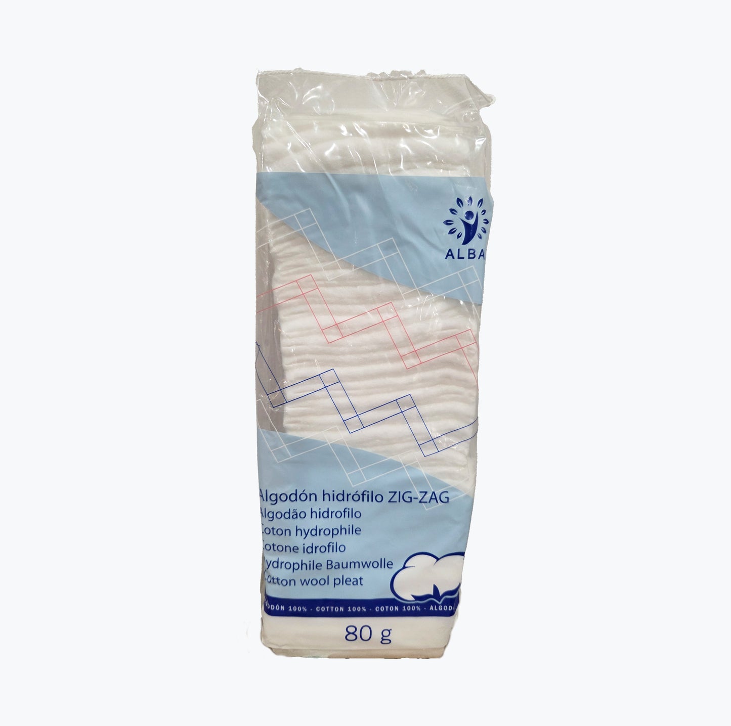 Algodão Zig-Zag Hidrófilo 80g