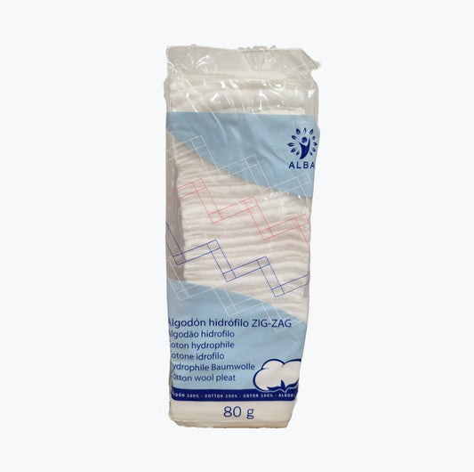 Algodão Zig-Zag Hidrófilo 80g
