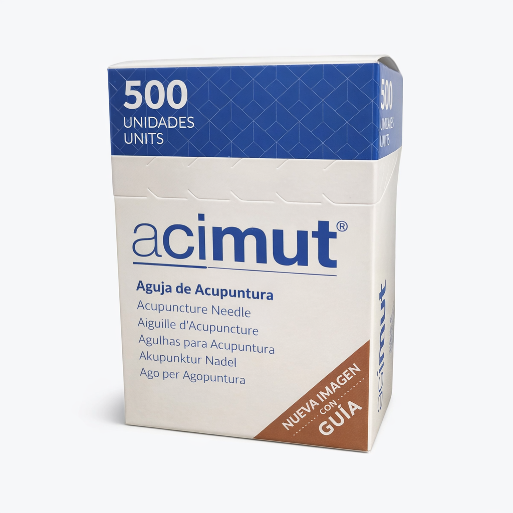Agulhas de Acupuntura Acimut 500 unidades