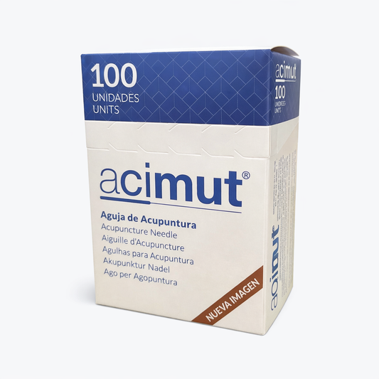 Agulhas de Acupuntura Acimut s/ guia 100 unidades
