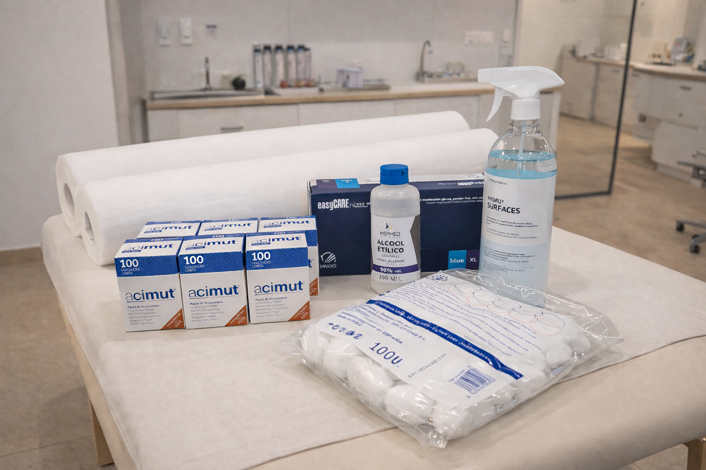 Kit Profissional de Acupuntura e Massagem