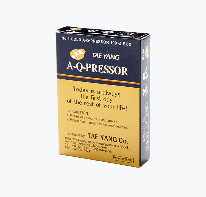 Esferas A-Q-Pressor Dourada Nº1, Tae Yang (100 unidades)