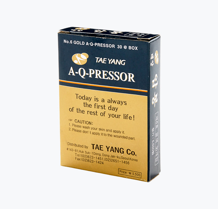 Esferas A-Q-Pressor Dourada Nº6 Tae Yang (30 unidades)