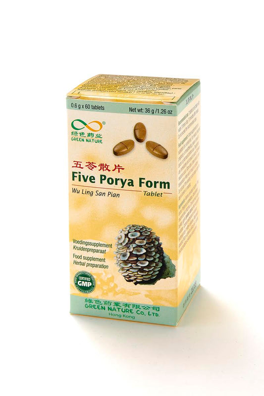 Wu Ling San Pian – Five Poria Form | 60 Comprimidos