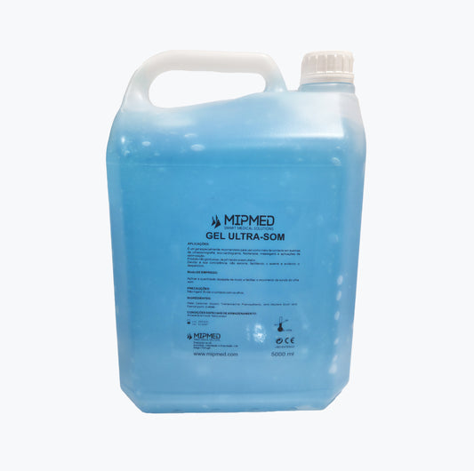 Gel para Ultra-Sons Azul Embalagem Rígida 5kg