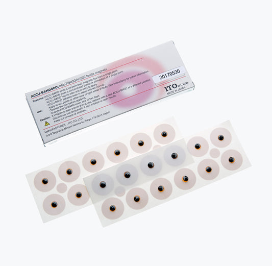 Magnetos Accu-Band 800 Gauss Dourada (24 unidades)