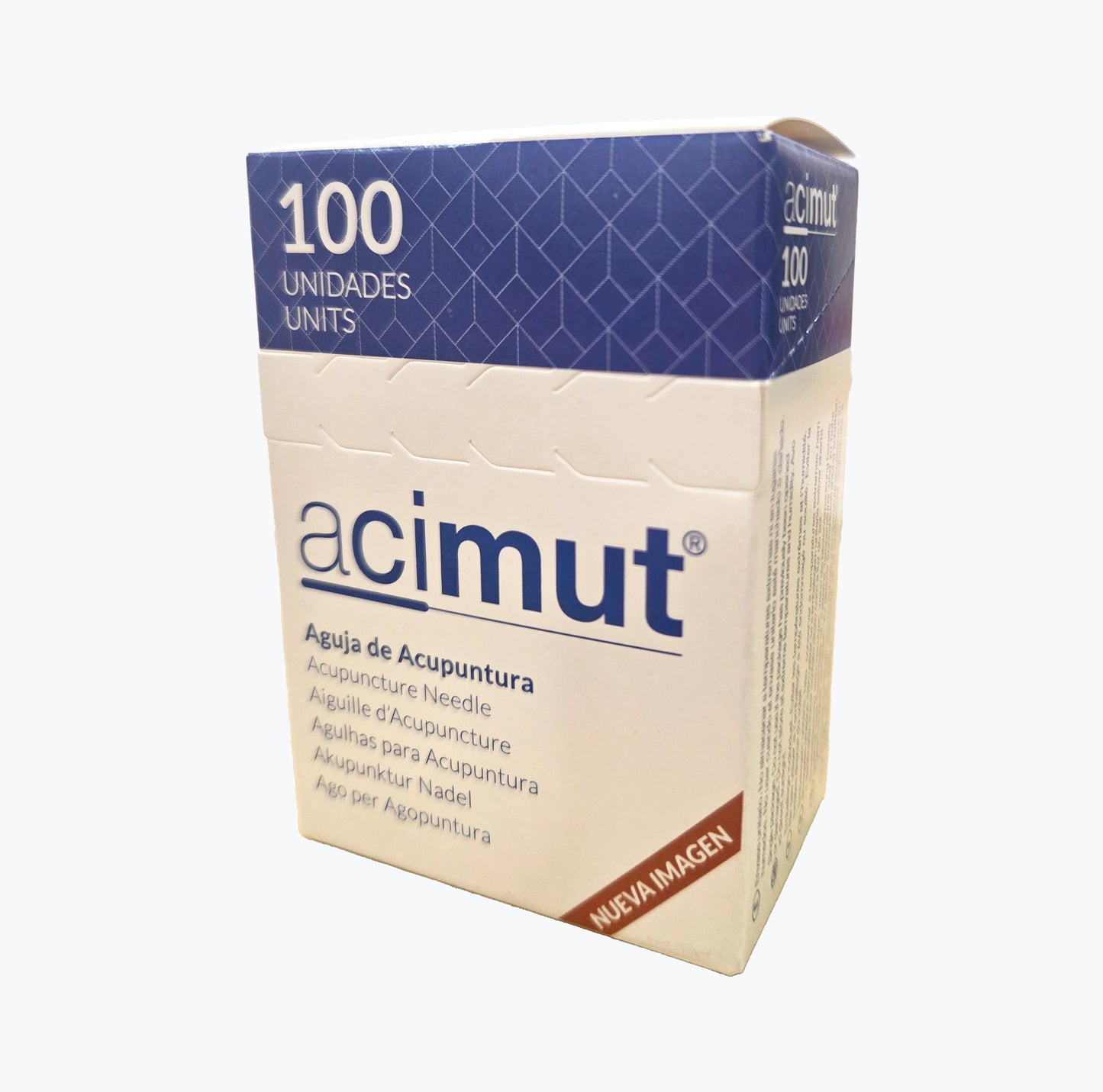 Agulhas de Acupuntura Acimut s/ guia 100 unidades