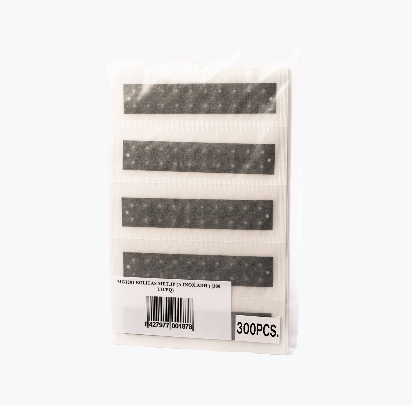 Esferas Iónicas c/adesivo transp. 300 unidades