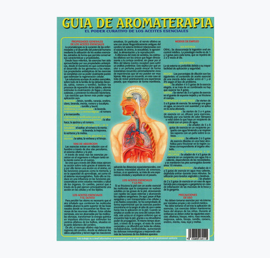 Mapa "Guia de Aromaterapia", 30x21 cm