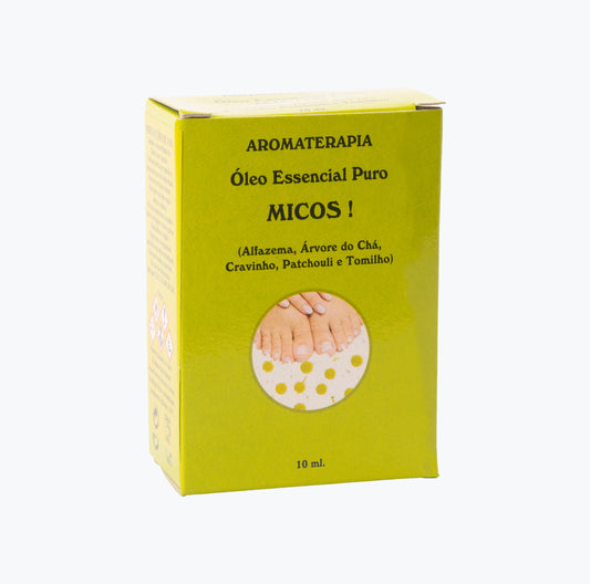 Óleo Essencial Micos 10 ml, Mistura de três óleos essenciais