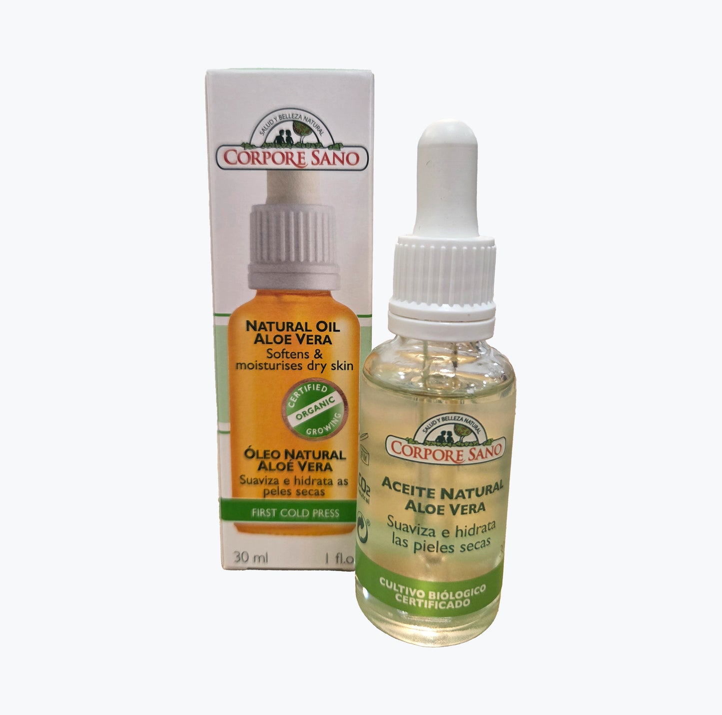 Óleo Natural Facial Aloe Vera 30ml