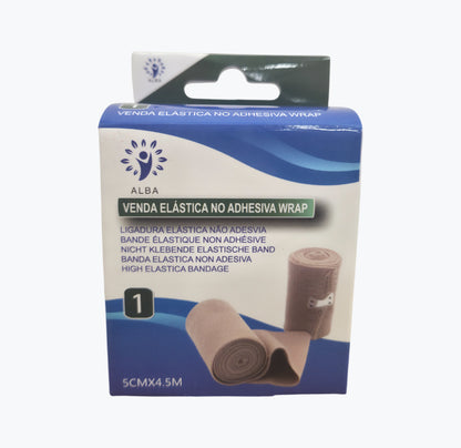 Ligadura Elástica Não Adesiva (Elastic Wrap) Low Cost 5cm x 4.5m