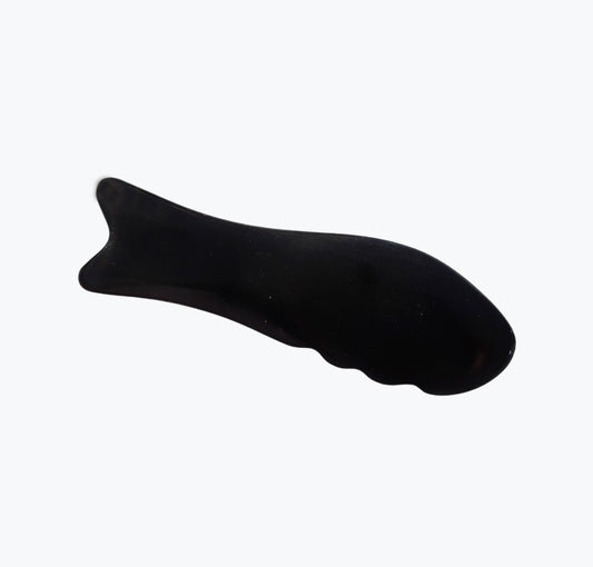 Gua Sha Peixe em Osso, medida 13 cm
