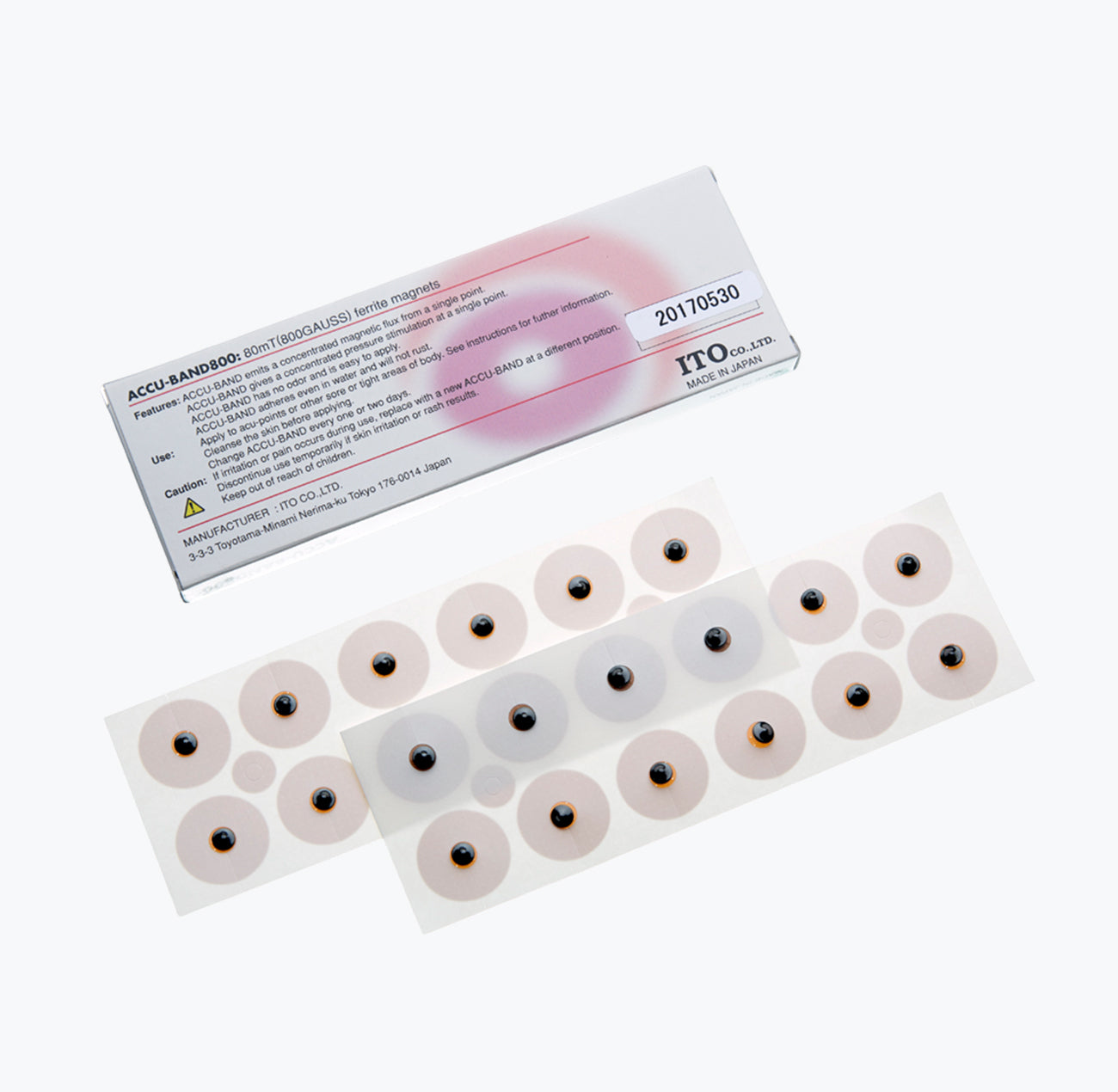 Magnetos Accu-Band 800 Gauss (24 unidades)