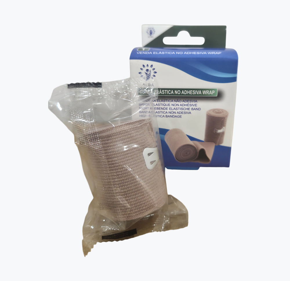 Ligadura Elástica Não Adesiva (Elastic Wrap) Low Cost 5cm x 4.5m