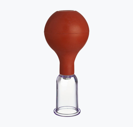 Ventosa de Acrílico c/ Bomba - Diam.3 cm